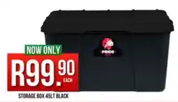West Pack Lifestyle Storage box black offer