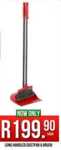 West Pack Lifestyle Long handled dustpan & brush offer