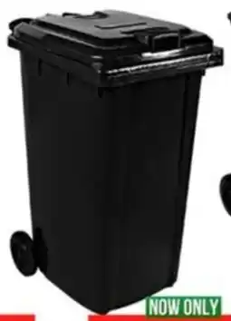 West Pack Lifestyle Wheelie bin black offer