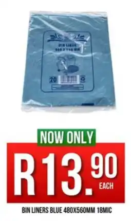 West Pack Lifestyle Bin liners blue 18mic offer