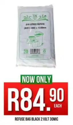 West Pack Lifestyle Refuse bag black 30mic offer