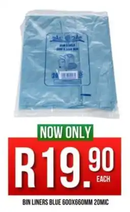 West Pack Lifestyle Bin liners blue 20mic offer