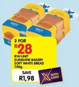 Shoprite Sunshine bakery soft white bread offer