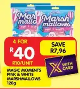 Shoprite Magic moments pink & white marshmallows offer