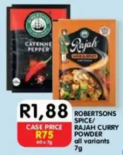 Shoprite Robertsons spice/ rajah curry powder all variants offer
