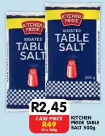 Shoprite Kitchen pride table salt offer