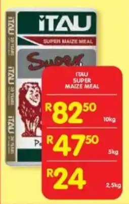 Shoprite Itau super maize meal offer