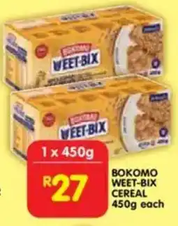 Shoprite Bokomo weet-bix cereal offer