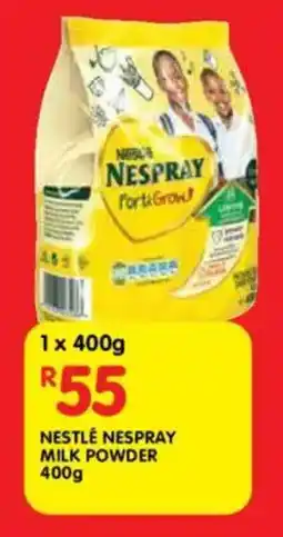 Shoprite Nestlé nespray milk powder offer