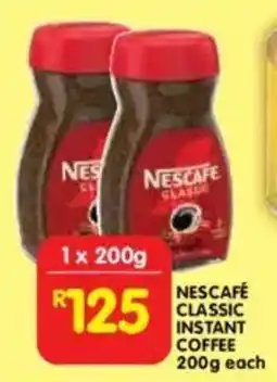 Shoprite Nescafé classic instant coffee offer