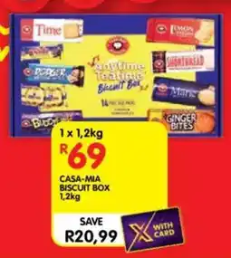 Shoprite Casa-mia biscuit box offer