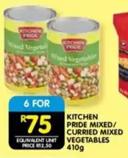 Shoprite Kitchen pride mixed/ curried mixed vegetables offer