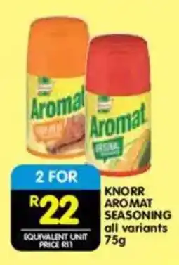 Shoprite Knorr aromat seasoning all variants offer