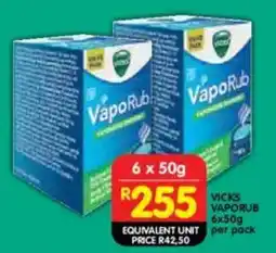Shoprite Vicks vaporub offer