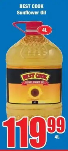 Boxer Superstores BEST COOK Sunflower Oil offer