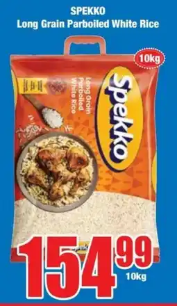 Boxer Superstores SPEKKO Long Grain Parboiled White Rice offer