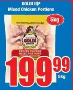 Boxer Superstores GOLDI IQF Mixed Chicken Portions offer