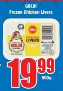 Boxer Superstores GOLDI Frozen Chicken Livers offer