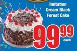 Boxer Superstores Imitation Cream Black Forest Cake offer