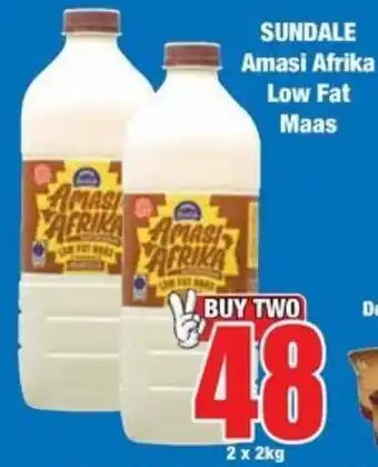Boxer Superstores SUNDALE Amasi Afrika Low Fat Maas offer
