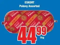 Boxer Superstores ESKORT Polony Assorted offer