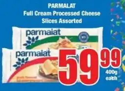 Boxer Superstores PARMALAT Full Cream Processed Cheese Slices Assorted offer