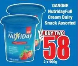Boxer Superstores DANONE NutridayFull Cream Dairy Snack Assorted offer