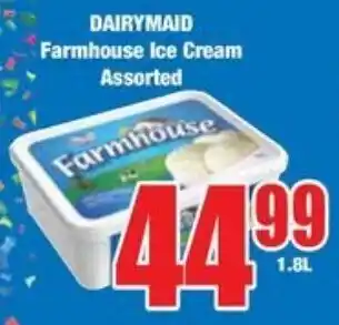 Boxer Superstores DAIRYMAID Farmhouse Ice Cream Assorted offer