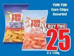 Boxer Superstores YUM FUN Corn Chips Assorted offer