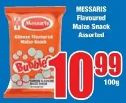 Boxer Superstores MESSARIS Flavoured Maize Snack Assorted offer