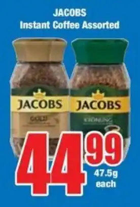 Boxer Superstores JACOBS Instant Coffee Assorted offer