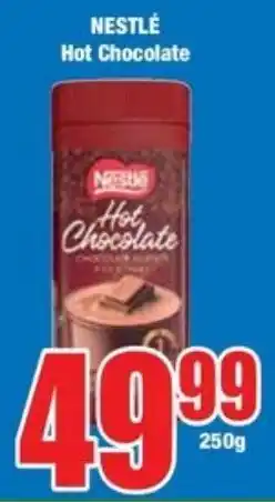 Boxer Superstores NESTLÉ Hot Chocolate offer