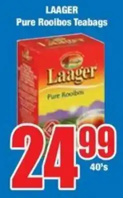Boxer Superstores LAAGER Pure Rooibos Teabags offer