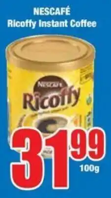 Boxer Superstores NESCAFÉ Ricoffy Instant Coffee offer