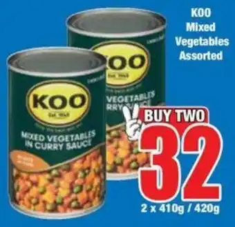 Boxer Superstores KOO Mixed Vegetables Assorted offer