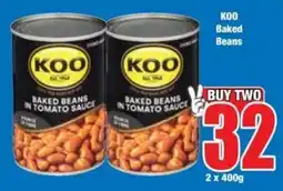 Boxer Superstores KOO Baked Beans offer