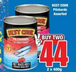 Boxer Superstores BEST COOK Pilchards Assorted offer