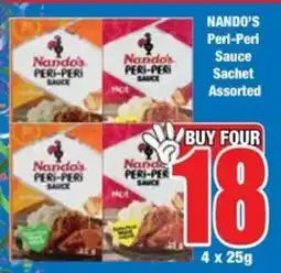 Boxer Superstores NANDO'S Peri-Peri Sauce Sachet Assorted offer