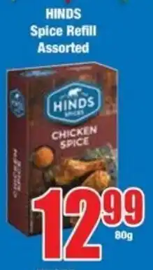 Boxer Superstores HINDS Spice Refill Assorted offer