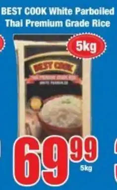 Boxer Superstores BEST COOK White Parboiled Thai Premium Grade Rice offer