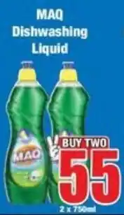 Boxer Superstores MAQ Dishwashing Liquid offer