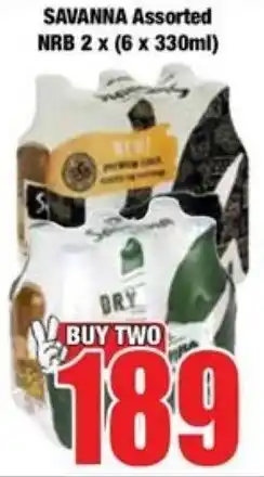 Boxer Superstores SAVANNA Assorted NRB offer