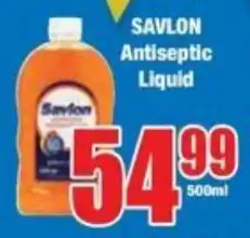 Boxer Superstores SAVLON Antiseptic Liquid offer
