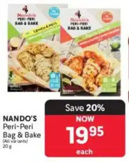 Makro NANDO'S Peri-Peri Bag & Bake offer