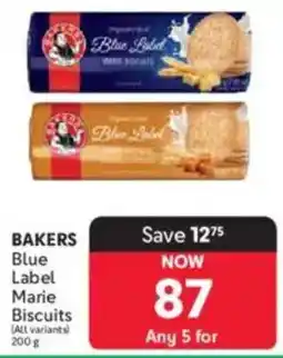 Makro BAKERS Blue Label Marie Biscuits offer