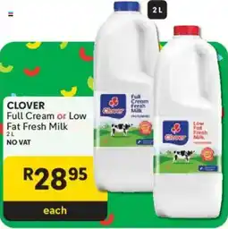 Makro CLOVER Full Cream or Low Fat Fresh Milk offer