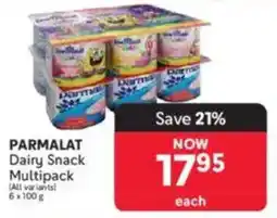 Makro PARMALAT Dairy Snack Multipack offer