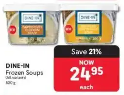Makro DINE-IN Frozen Soups offer