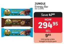 Makro JUNGLE Energy Bar offer
