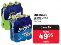 Makro ENERGADE Sports Drink offer